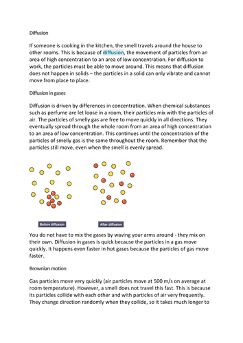 Brownian motion Comprehension