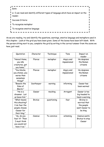 Emotive Language Worksheet Ks2