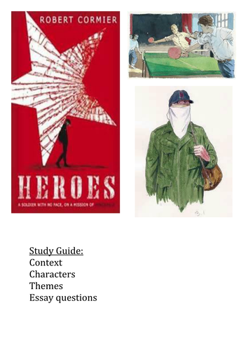 Heroes Study Guide WJEC English Literature