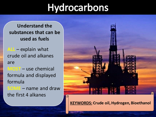 AQA trilogy organic hydrocarbon chemistry - year 11