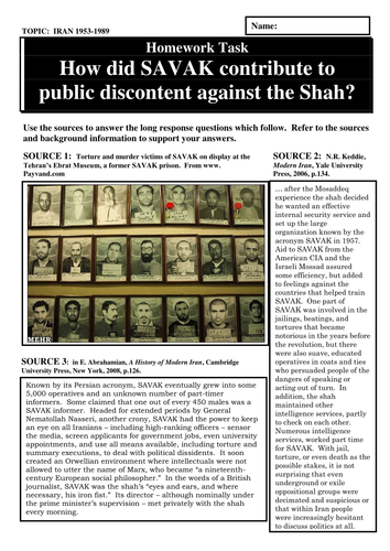 How did SAVAK contribute to public discontent against the Shah?