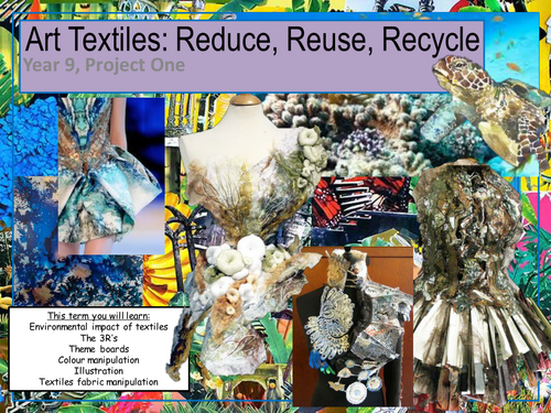 Year 9 Art Textiles guide and objectives