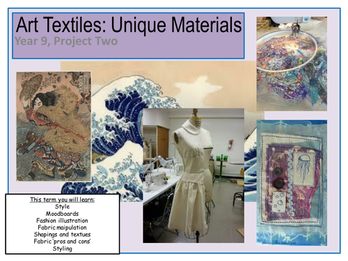 Art Textiles Year 9