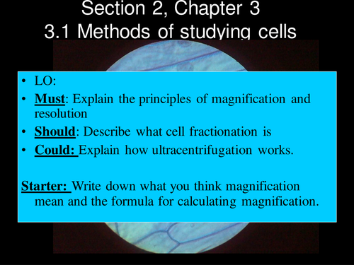 AS Biology_Cell Structure