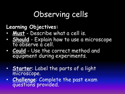 AS Biology_Cells Revision