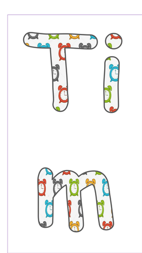 Time passes... will you? (Lettering)