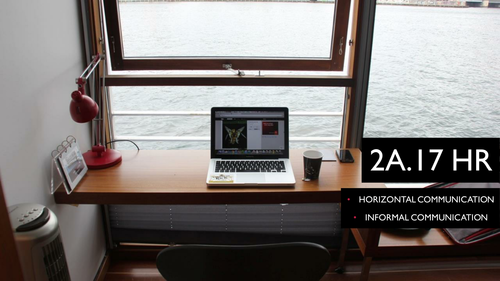 9609 CIE A Level Unit 2 HR Horizontal Communication, Informal Communication