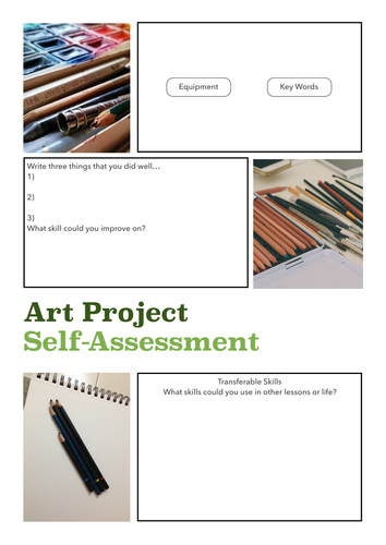 End of Art Project Self-Assessment