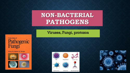 Non-bacterial pathogens  for 'A level Biology'