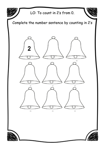 KS1 - Year 2 - Maths - Counting in 2's - Working Toward Expected