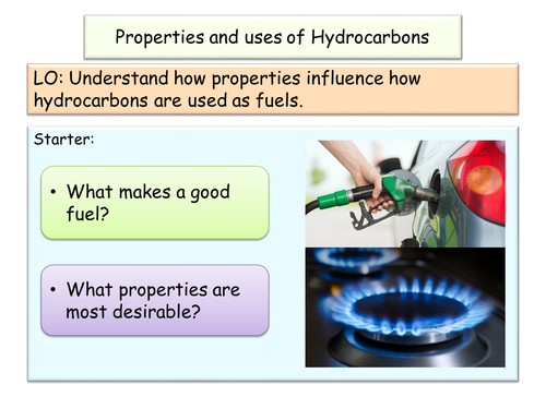 NEW AQA GCSE Chemistry Properties and Uses of Hydrocarbons