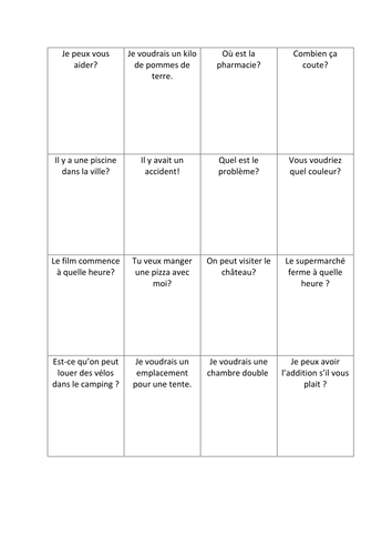 Role Play Quiz Quiz Trade