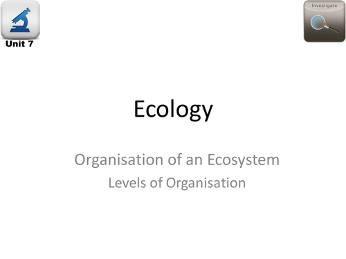 AQA Biology 4.7 Ecology – L6 Sampling Areas using the Transect Method
