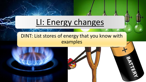 Stores and pathways of energy