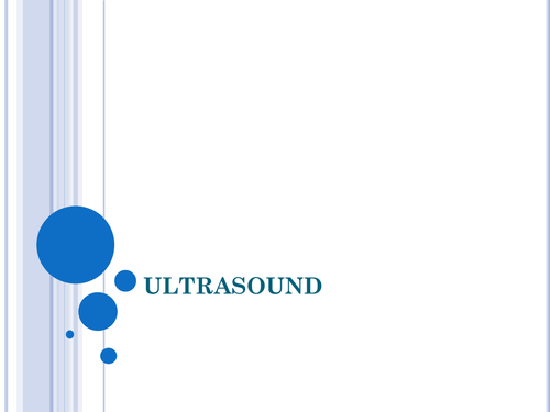 A Level Ultrasound