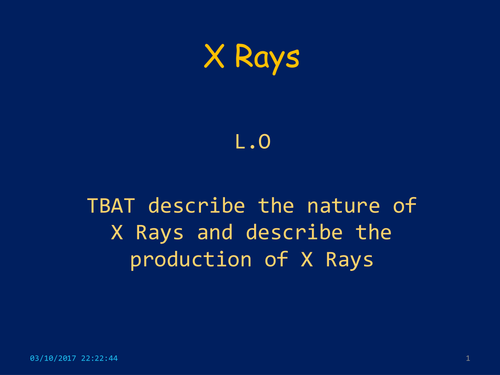 X Rays