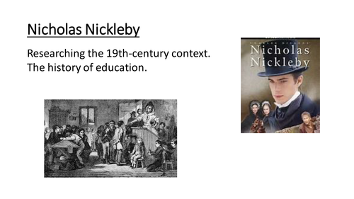 AQA English Language Paper 1A questions focusing on Nicholas Nickleby extract