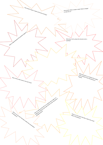 Developing Quotation Analysis (Exploding a Quotation)