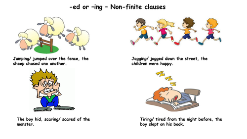 Non-finite Clauses SEN/LA | Teaching Resources