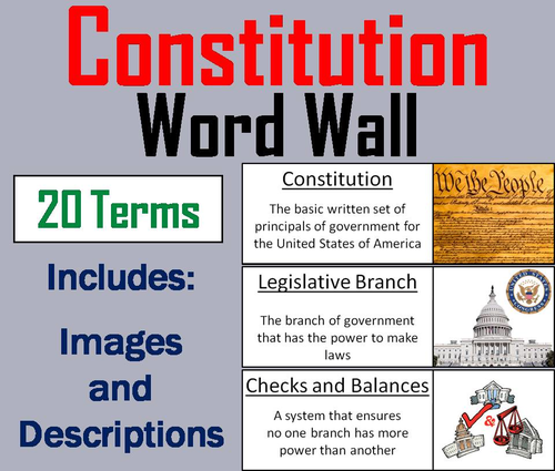 representation words of the constitution