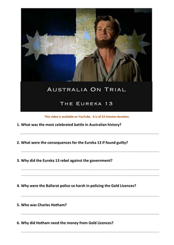 Australia on Trial: The Eureka 13