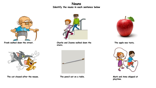 Identifying Nouns SEN/ LA