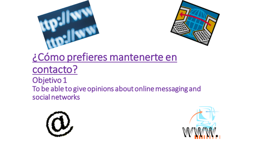 Comunicarse por Internet