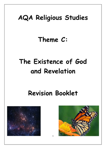 AQA GCSE Religious Studies A: Theme C Revision Booklet