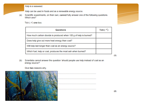 New GCSE - Atmospheric Pollutants