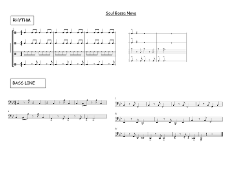 Edexcel GCSE Music Introduction to Fusions and Bossa Nova