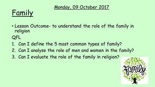 Eduqas GCSE Relationships Topic