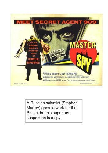 Y7 Creative Writing - Spy Fiction