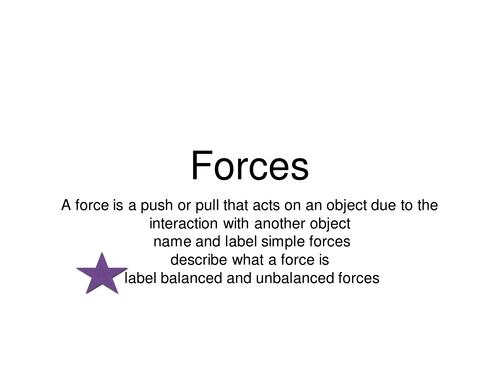 Basic forces/ Friction investigation