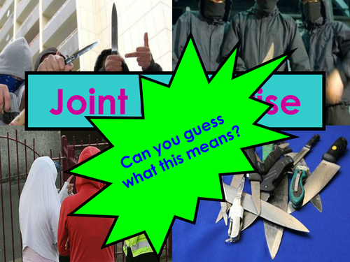 What is Joint Enterprise?