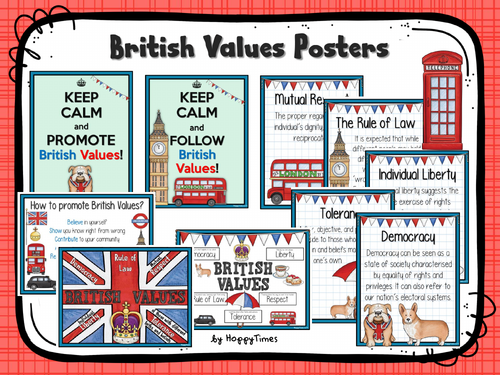 British Values Display Posters by hoppytimes - Teaching Resources - Tes