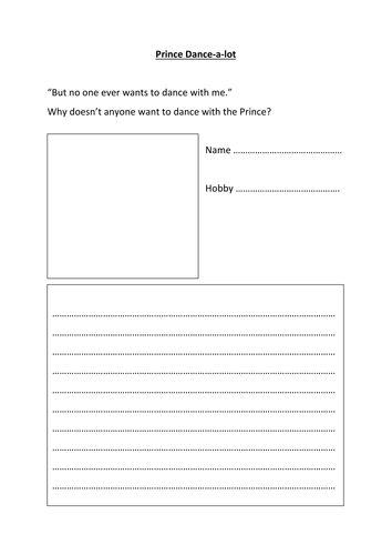 Singing Princess Guided Reading Resources