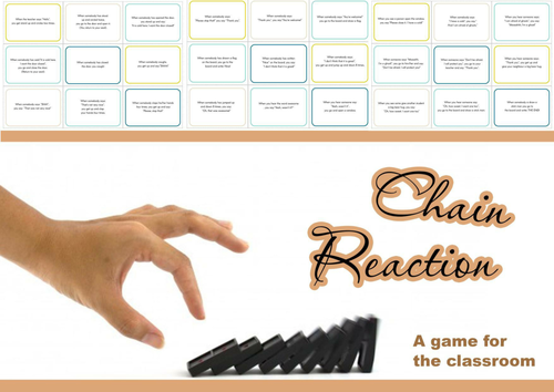 Chain Reaсtion - A game for the classroom