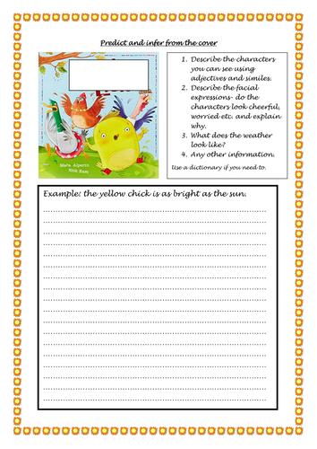 Chicken Licken Guided Reading Resources