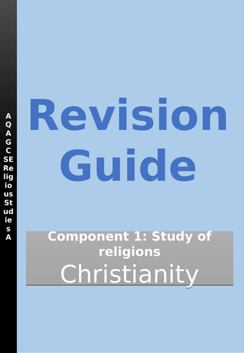 AQA GCSE RE SPEC A Christianity Revision Guide - The study of religions