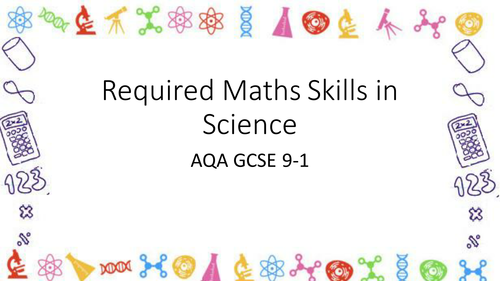 Numeracy skills in Science