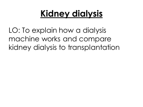 kidney dialysis
