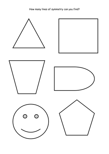 Maths KS2 Lines of symmetry