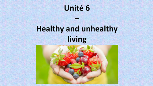 Healthy and unhealthy lifestyles AQA GCSE Unit 6