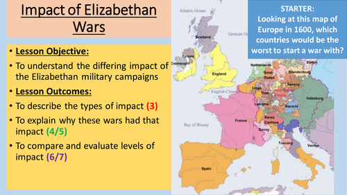 NEW OCR History A: Impact of Elizabethan Wars