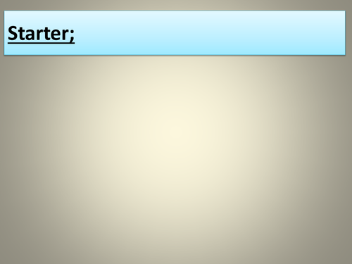 AQA GCSE new spec Transitiohn metals