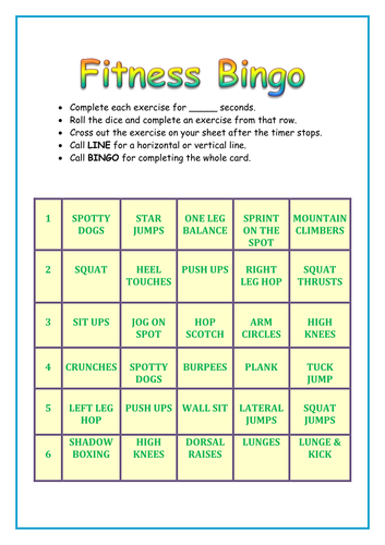fitness-bingo-teaching-resources