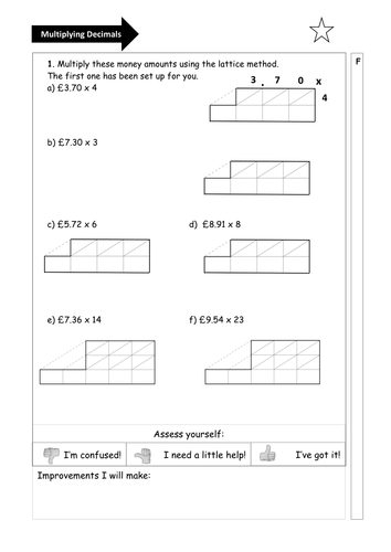 Multiplying Decimals