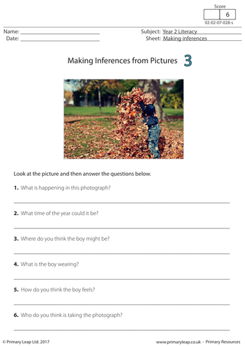 Making Inferences from Pictures 3