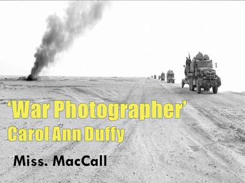 Carol Ann Duffy Annotated Poem Bundle