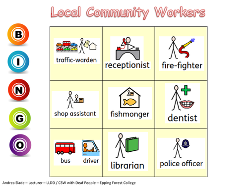 Bingo - Community Workers